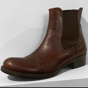 BROWN'S Brown Leather Chelsea Boots